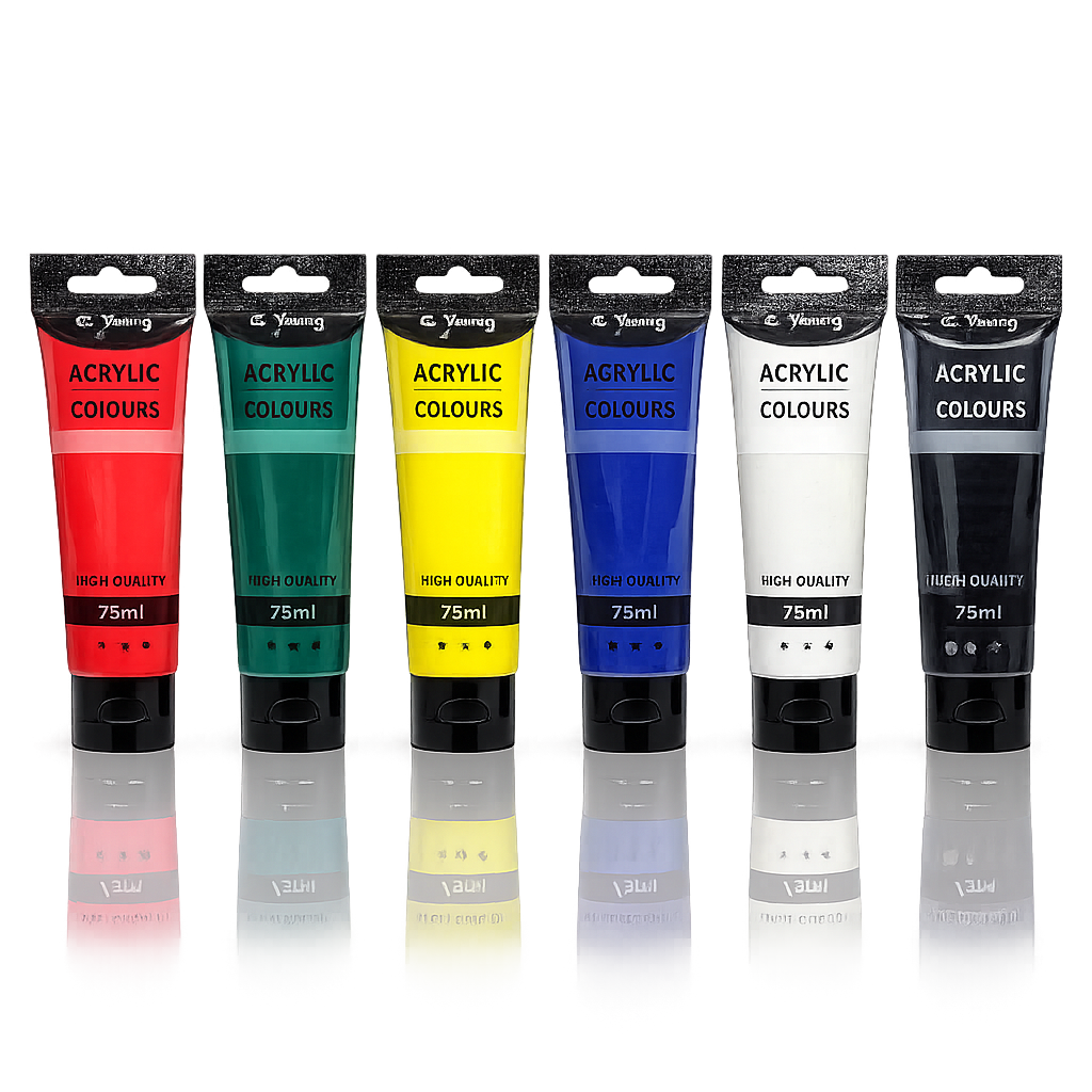 4 Pcs Sponge Painting Brushes Set