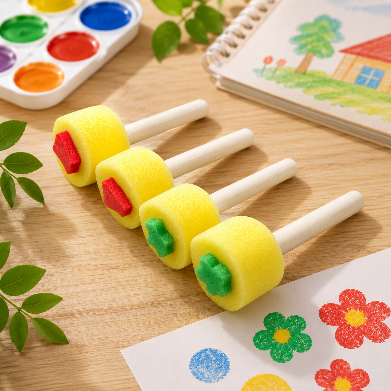 Sponge Painting Brush