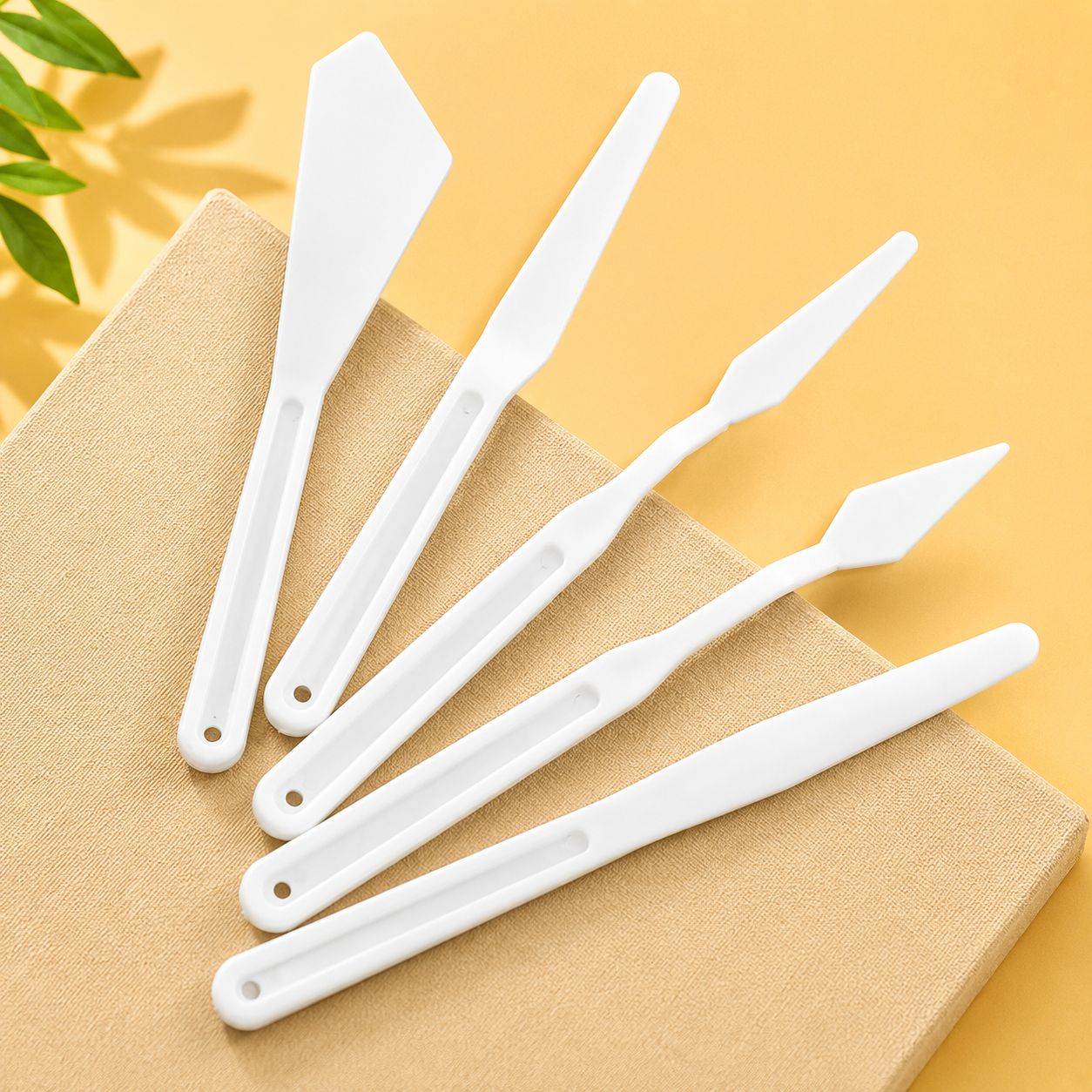 Plastic Palette Knife Set | 5 Pcs